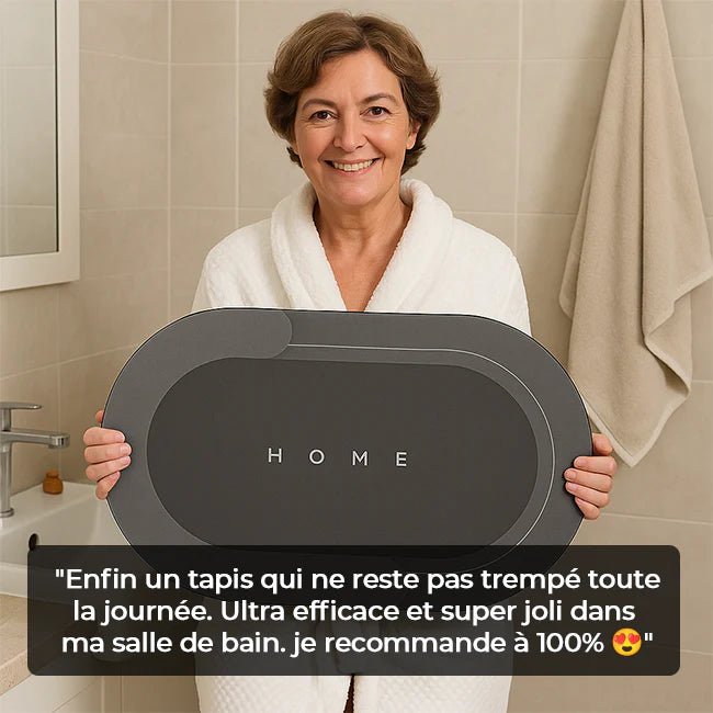 Absorbia - Tapis antidérapant ultra absorbant - Casoria